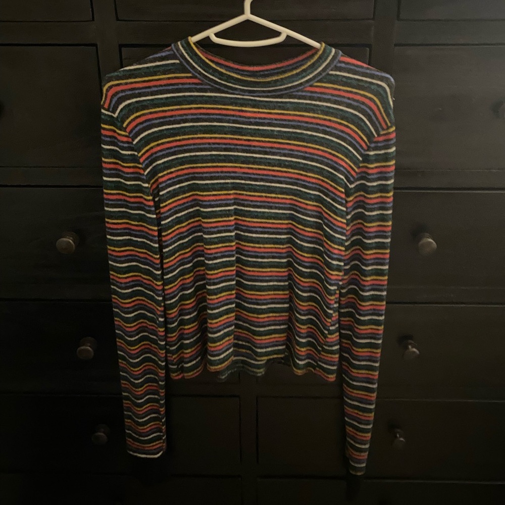 Urban Outfitters Rainbow Long Sleeve size S